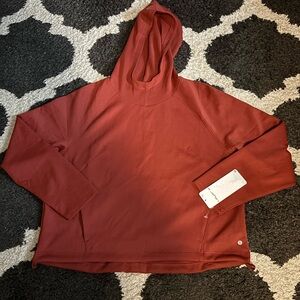 Rust Red Hoodie